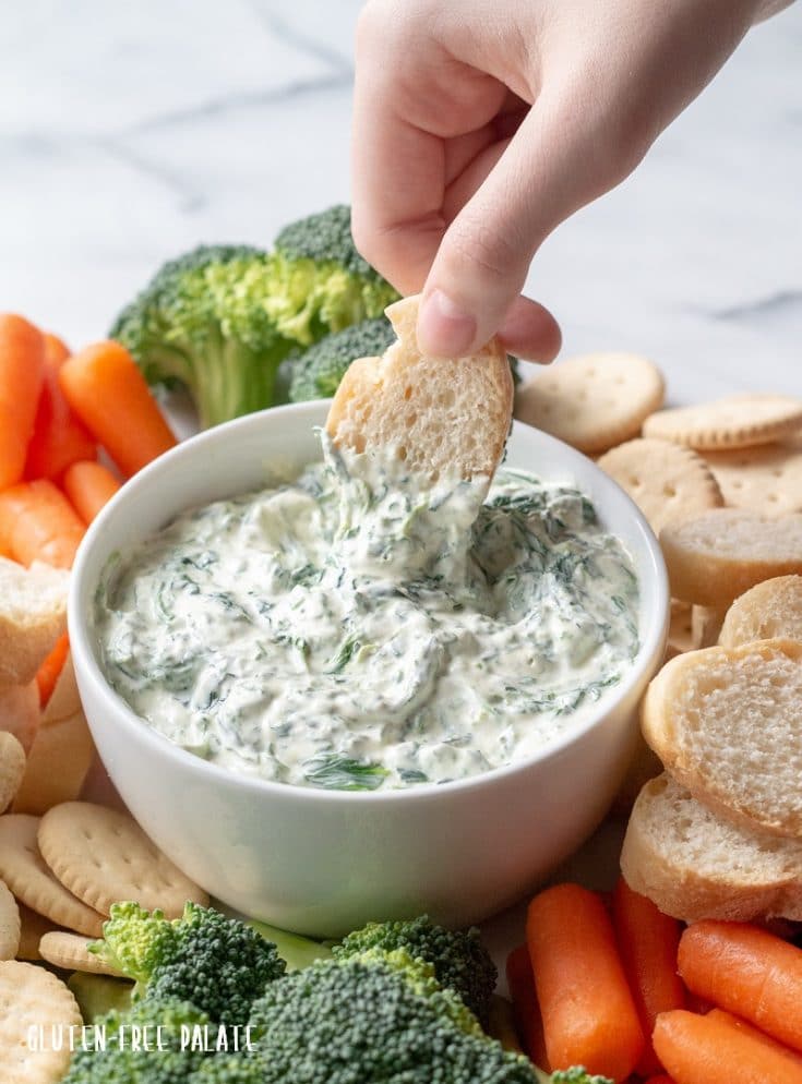 picture of spinach dip