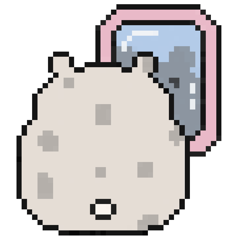 self reflecting hamster